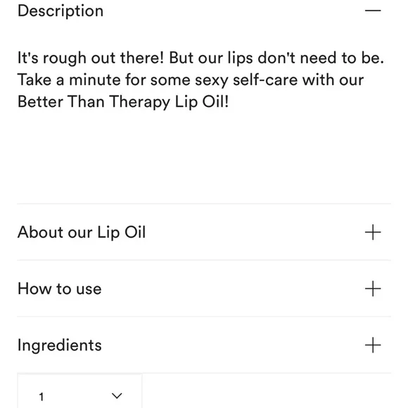 TRUST FUND BEAUTY | Better Than Therapy | Lip Oil (Brand New!) ✨ - Picture 9 of 10